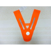 Orange V-Shape Hi Visibility Reflective Collar for Kids